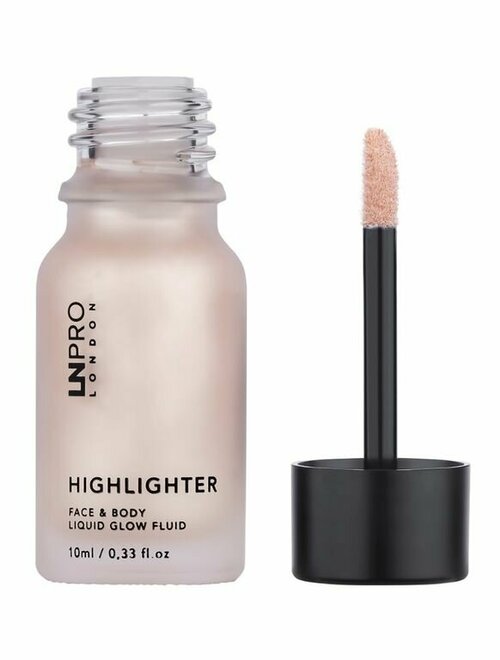 LN PRO жидкий хайлайтер HIGHLIGHTER FACE & BODY LIQUID GLOW FLUID, тон 101 эликсир