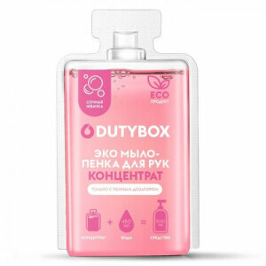 DUTYBOX Эко мыло-пенка для рук. Концентрат Hands Bubble gum(Сочная жвачка) 50 мл