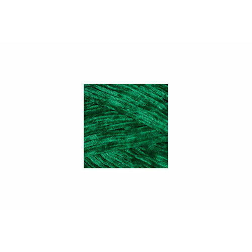 Пряжа YarnArt Velour зеленый (856), 100% микрополиэстер, 170м, 100г, 3шт