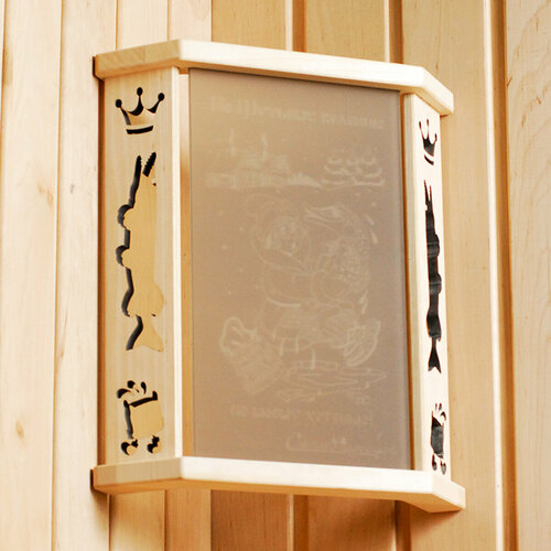 Абажур-светильник настенный для бани и сауны Емеля, С Легким Паром абажур для люстры стильный абажур для лампы в японском стиле модный настольный тканевый абажур