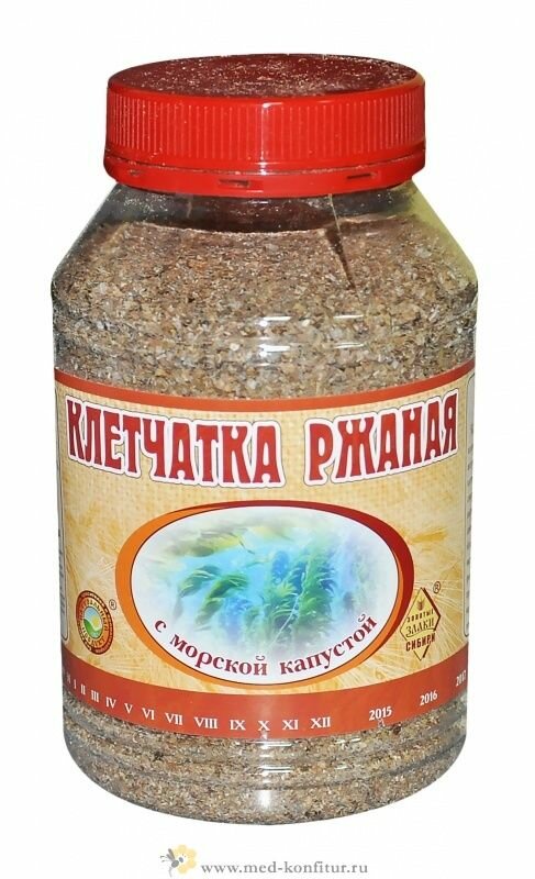 Клетчатка ржаная СибТар с морской капустой 300 гр фото
