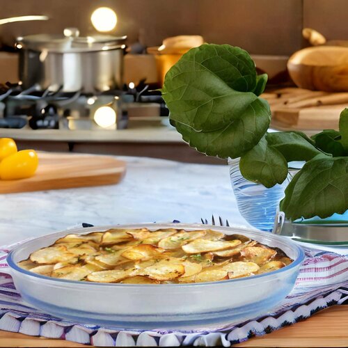 Блюдо для запекания овальное термостойкое d 22 см 753₽