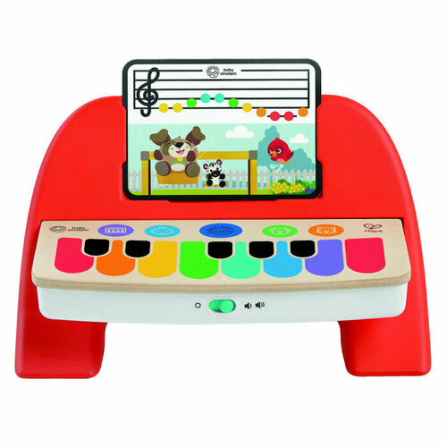 Для малышей Пианино 7 клавиш Красный