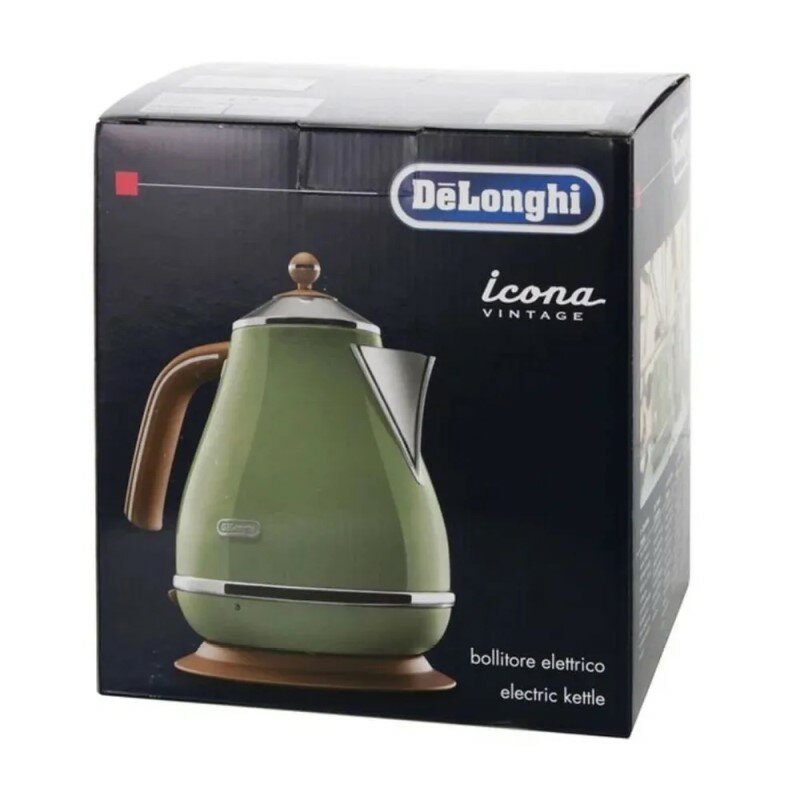 Чайник DeLonghi KBOV 2001 BG 2000 Вт бежевый 1.7 л металл - фото №18