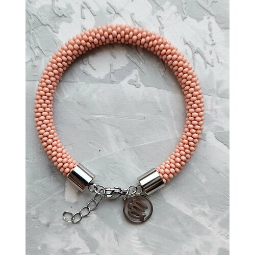 фото Браслет, бисер, размер 16 см, бесцветный handmade_svetlanaf