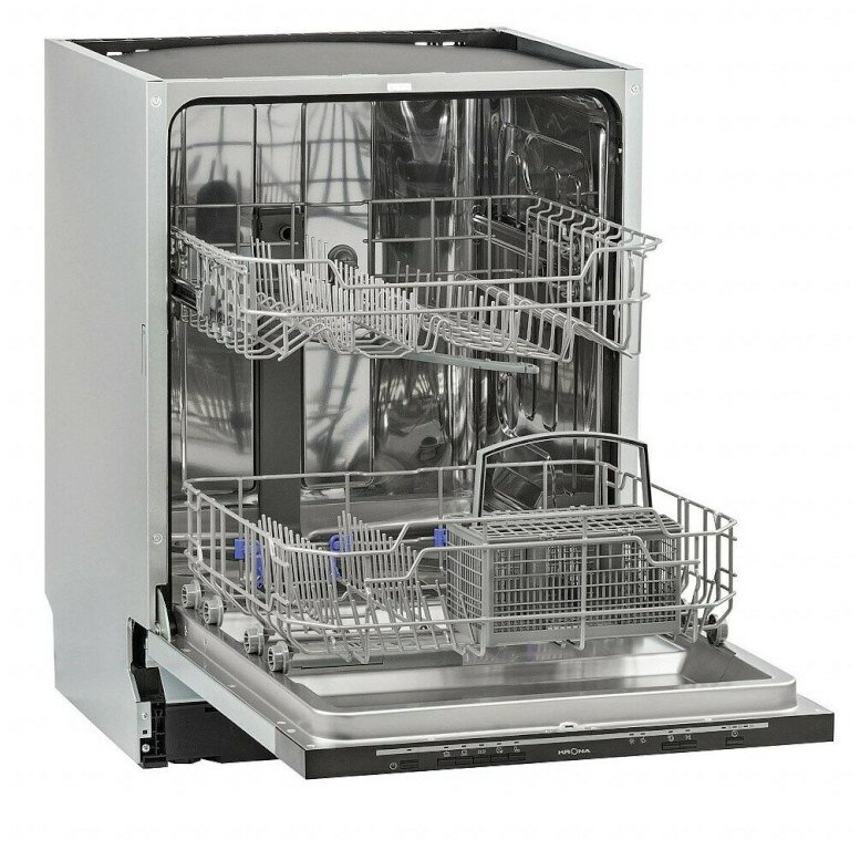 Встраиваемая посудомоечная машина Krona Brenta 60 BI серебристый