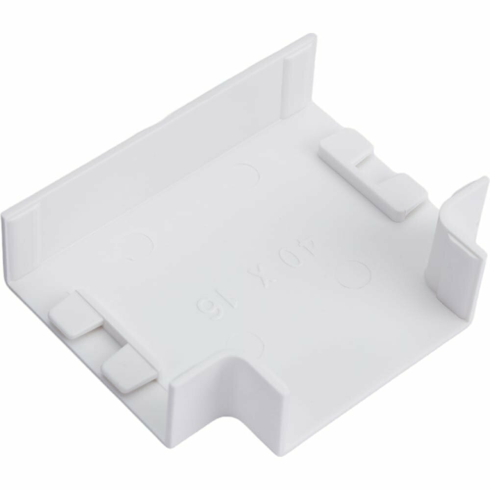 tchw-40-16x4 Угол T-образный (40х16) (4 шт) Plast PROxima Белый EKF - фото №6