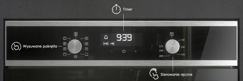 Электрический духовой шкаф Electrolux EOF5C70X, черный - фотография № 14