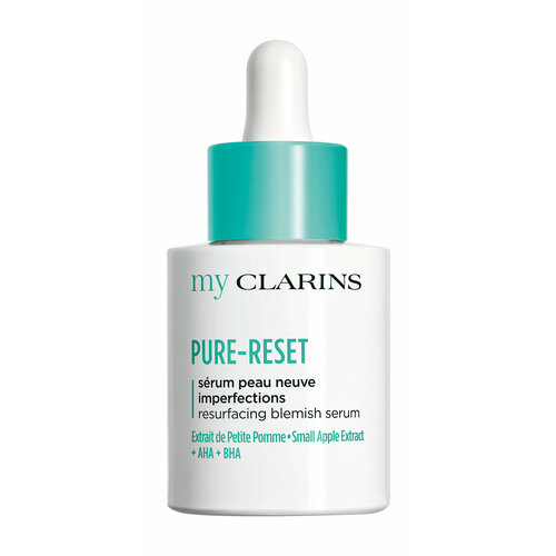 Сыворотка против мелких несовершенств кожи лица с салициловой кислотой Clarins My Clarins Pure-Reset Resurfacing Blemish Serum /30 мл/гр.