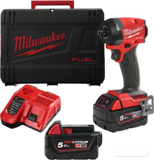 Шуруповёрт Milwaukee M18 FUEL M18FID3-502X 4933479865 (с 2-мя АКБ, кейс)