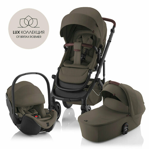 Коляска 3в1 Britax Römer Smile 5Z, цвет Urban Olive LUX