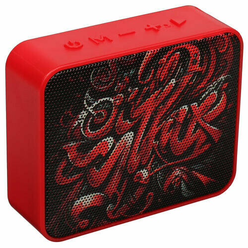 Портативная колонка Fiero Squad Street Art P160 красный 138300₽