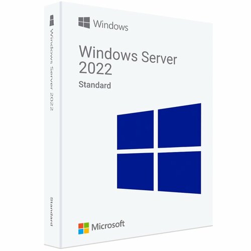 Microsoft Windows Server 2022 Standard - 64 бит, Retail, Мультиязычный windows 7 professional профессиональная бессрочный лицензионный онлайн ключ активации русский язык