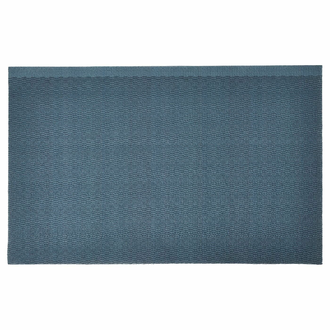 KLAMPENBORG Придверный коврик для дома IKEA - синий 50x80 см (20500105)