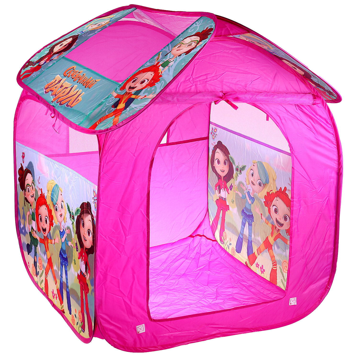 Палатка детская игровая Играем вместе Сказочный патруль в сумке