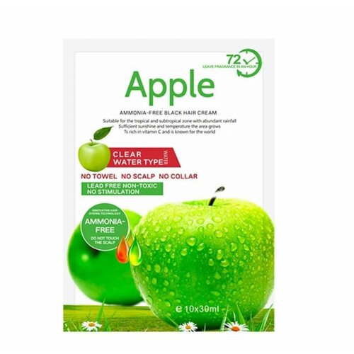 Краска для волос усов бороды от седины без аммиака 1шт*30мл