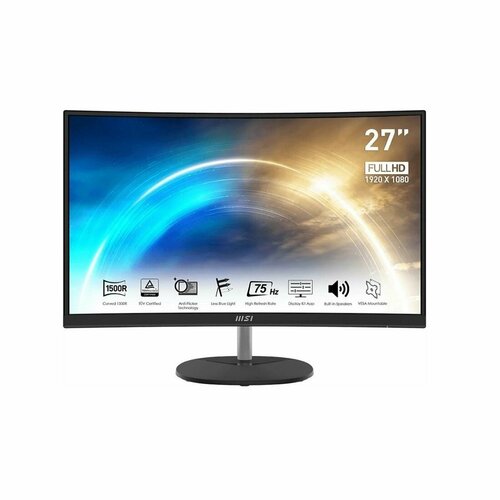 Монитор LCD PRO MP271A 27 169 1920х1080FHD IPS nonGLARE 100 Hz 300 cdm2 H178V178 10001 1ms VGA HDMI DP Tilt 1Y Black 1770100₽