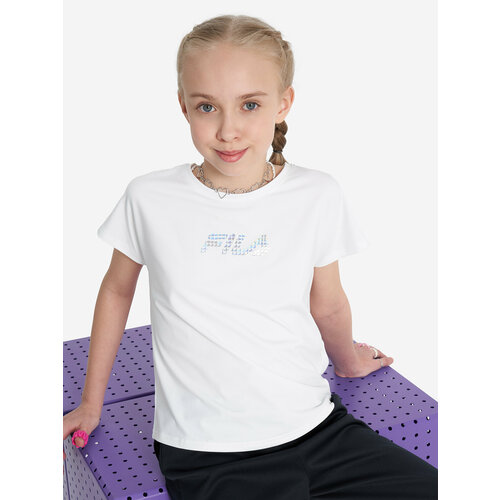 Футболка Fila, размер 146-152, белый