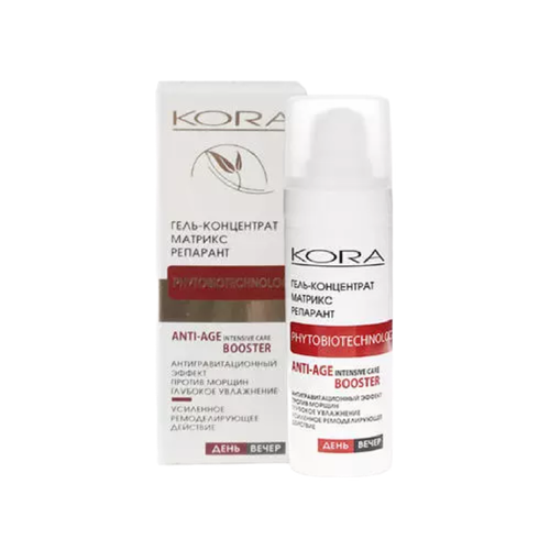 KORA Гель-концентрат Матрикс Репарант 40+ Booster 30 мл 1 шт