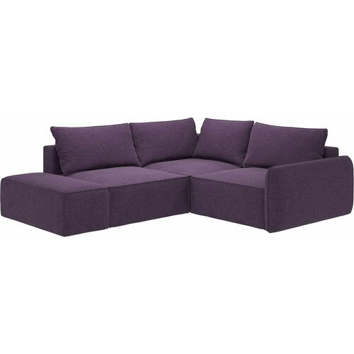 Диван угловой Портленд Фиолетовый 269х237х80 55224₽