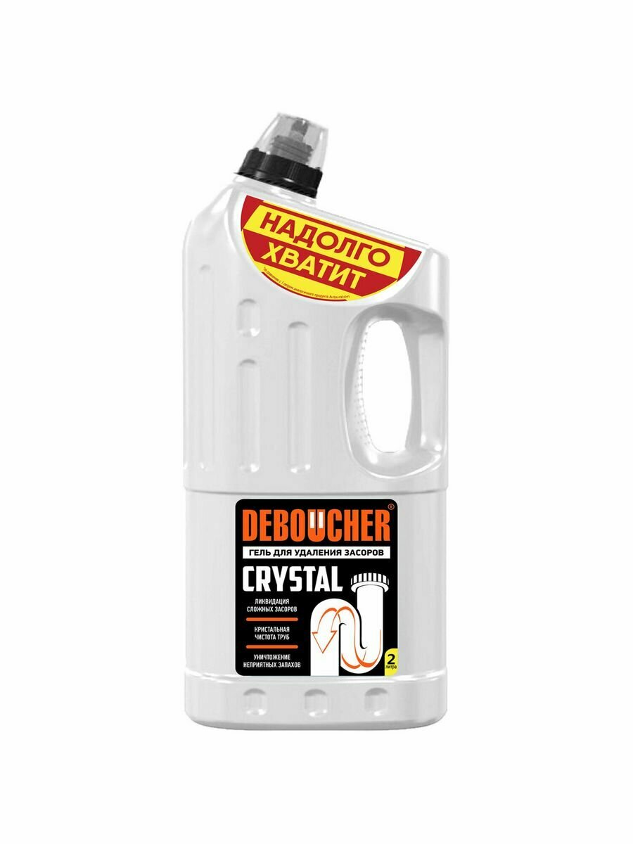 фото Гель для прочистки канализационных труб DEBOUCHER "Crystal"