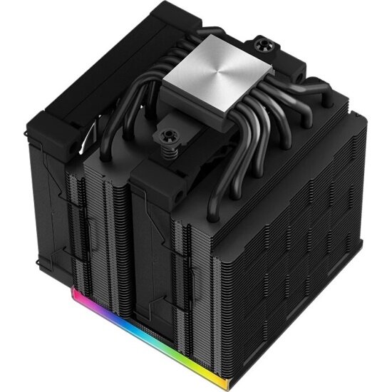 Кулер Deepcool AK620 DIGITAL, для процессора, 6 тепловых трубок, 2 вентилятора — фото 1