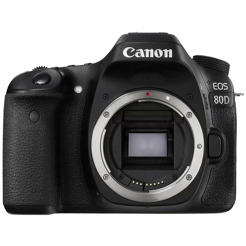 Фотоаппарат зеркальный Canon EOS 80D Body Black 84990₽