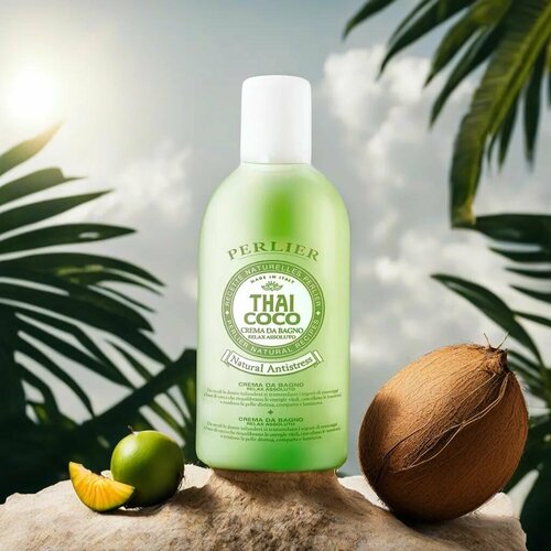 PERLIER Расслабляющий крем для ванной Thai Coco