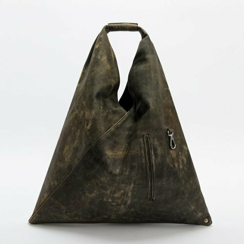 Сумка шоппер MM6, хаки