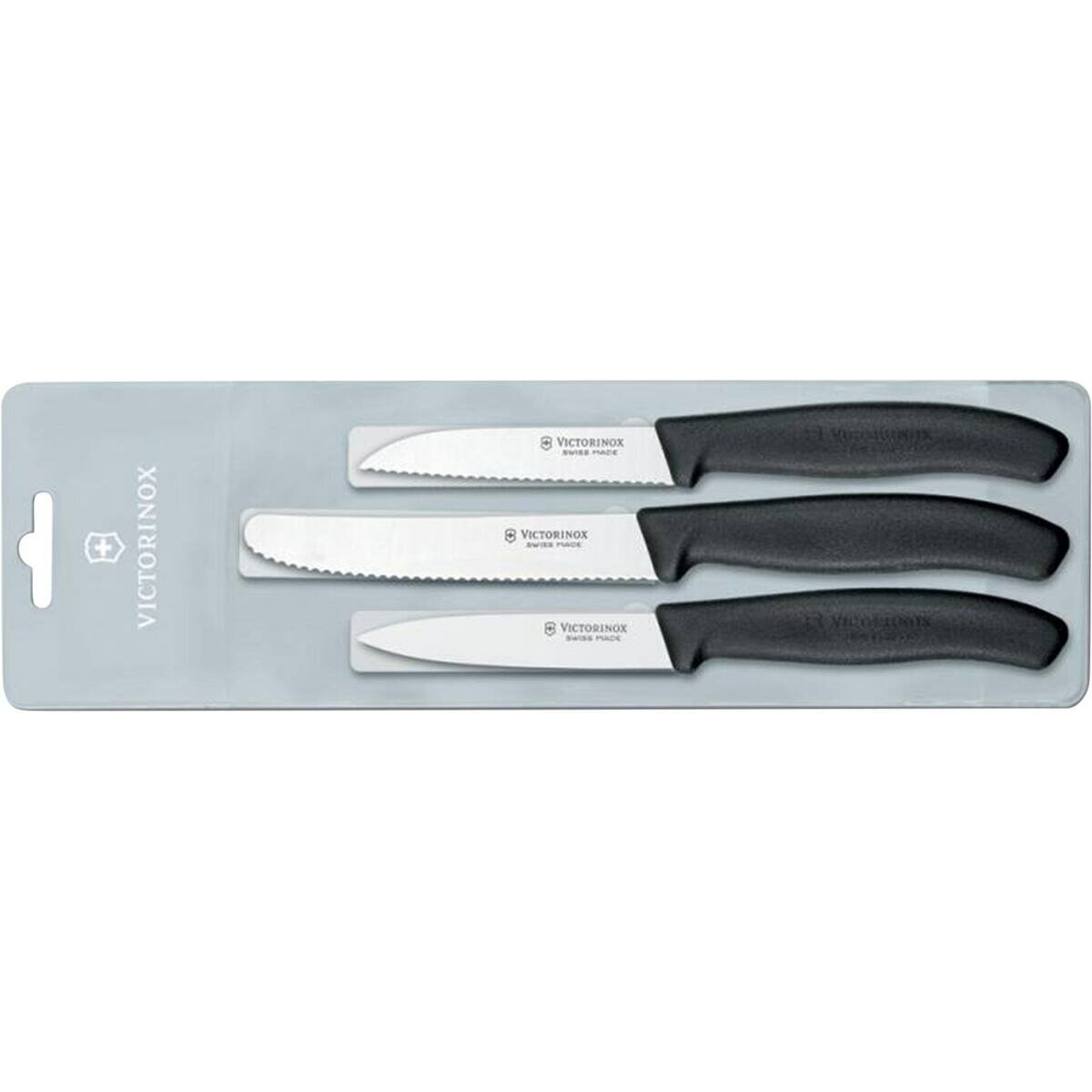Набор ножей кухонных Victorinox Swiss Classic Paring (6.7113.3) 3 шт черный - фото №16