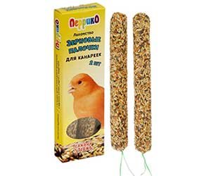 Зерновые палочки для канареек Перрико 2шт 100г