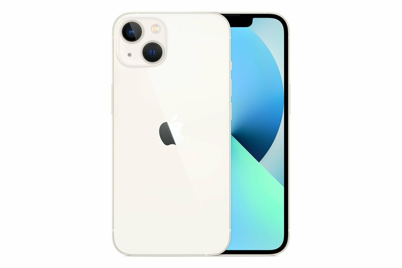 Смартфон Apple iPhone 13 512 ГБ, Dual: nano SIM + eSIM, белый