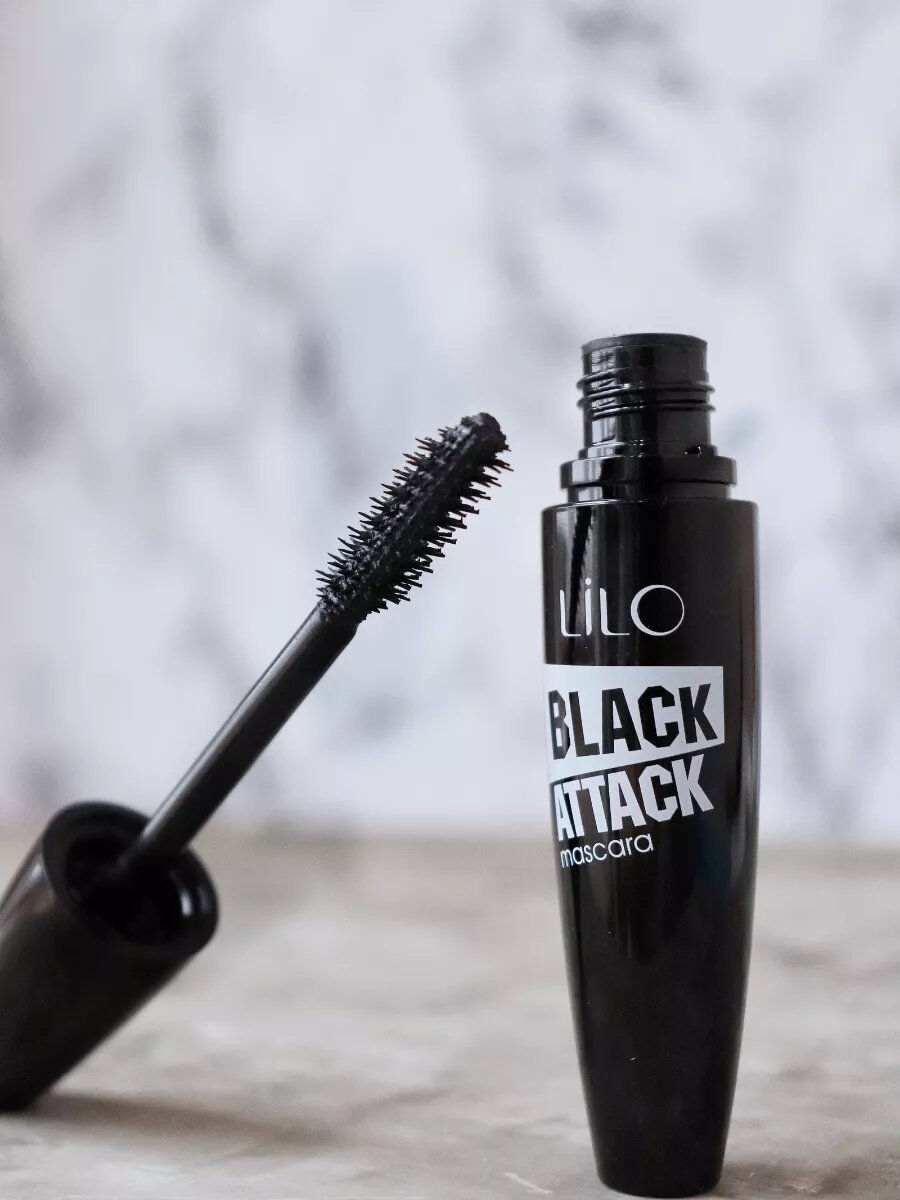 Тушь для ресниц BLACK ATTACK объём длина+густота — фото 1