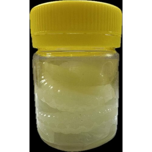 Приманка Cool Place Maggot Floating stretch 4см, цвет светящийся (Glow)