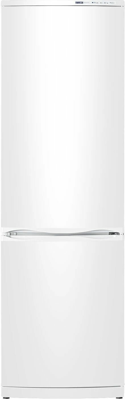 Холодильник двухкамерный Atlant SOFT LINE ХМ-6024-031 класс A, 367л 40дБ, быстрая заморозка и 2 компрессора, полки из ударопрочного стекла, перенавешиваемые двери, механическое управление