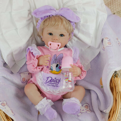 Силиконовая кукла Реборн девочка Аида 48 см 4990₽