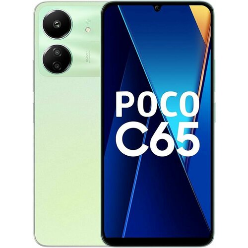 Смартфон Xiaomi Poco C65 8256 ГБ Global Dual nano SIM зеленый 12380₽