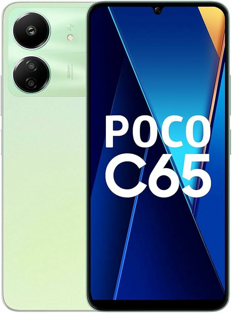 Смартфон Xiaomi Poco C65 8/256 ГБ Global, Dual nano SIM, зеленый