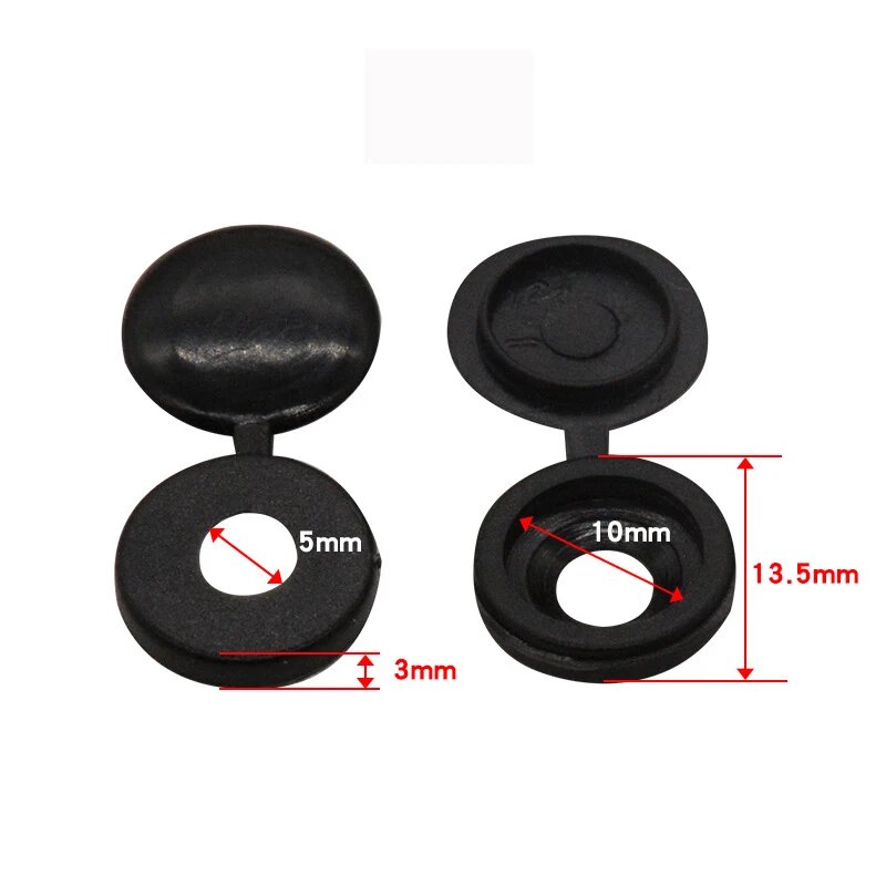 Пластиковые винтовые крышки PIPES 100 шт. Scap 3 -100pcs