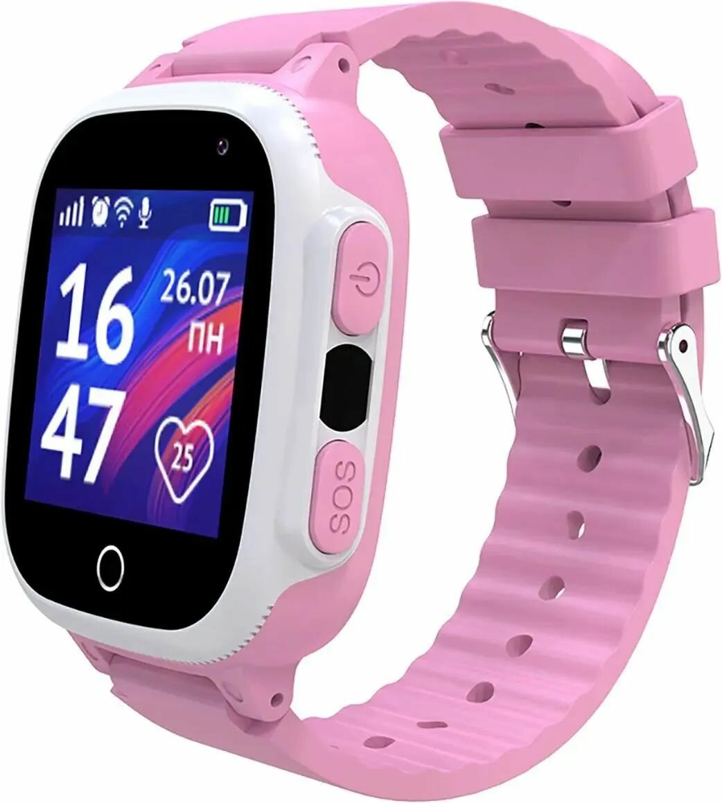Смарт-часы Aimoto Lite 1.44" регулируемый розовый (9101202)