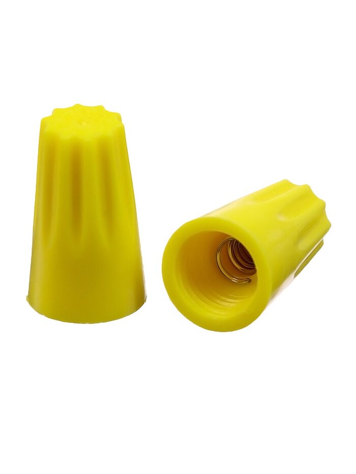 Соединительный изолирующий зажим для проводов СИЗ-4 3.5-11.0 мм желтый набор 100 шт.