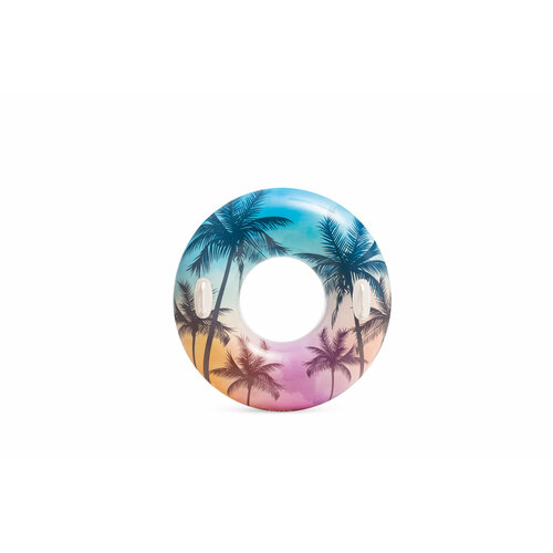 Круг надувной для купания с ручками 