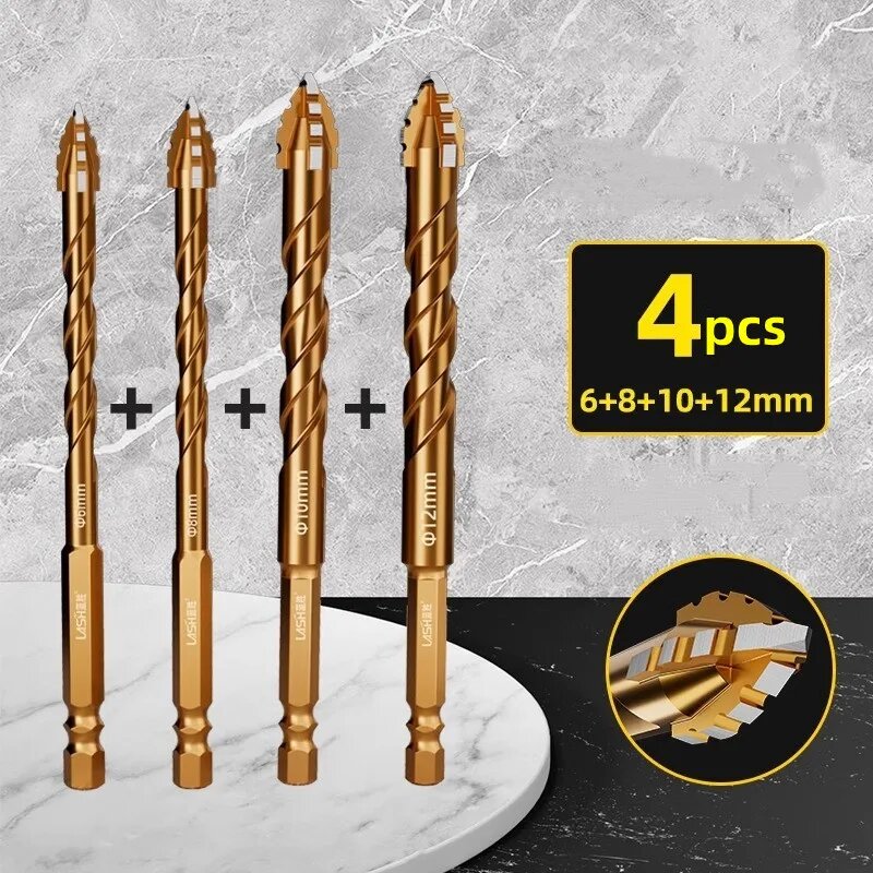 Сверло для плитки DUTRIEUX 6 8 10 12 мм