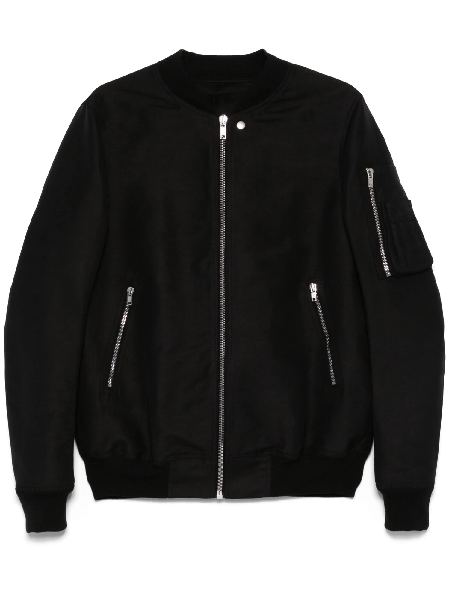 Бомбер Rick Owens Classic Flight, размер 48, черный