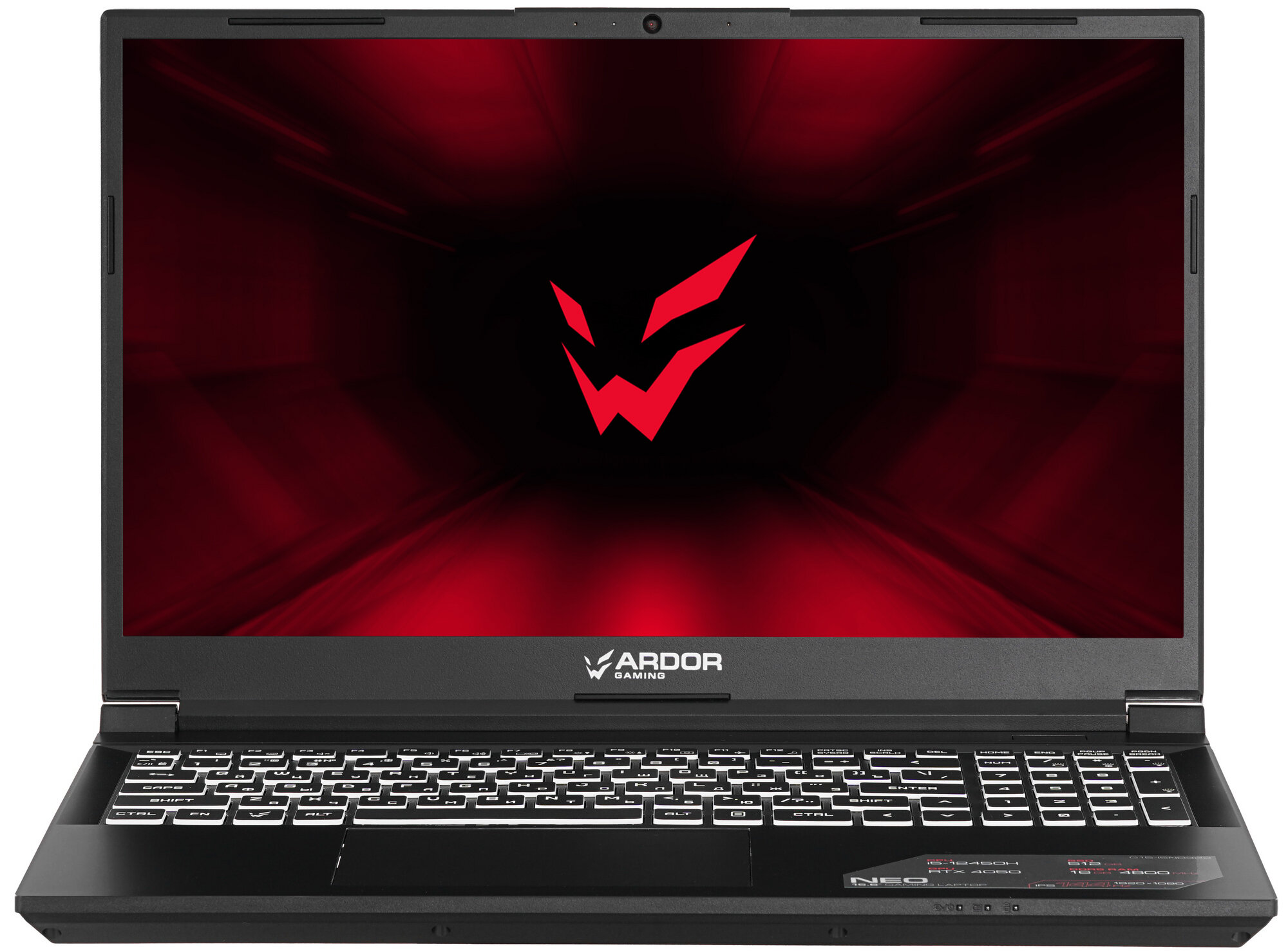 15.6" Ноутбук ARDOR GAMING NEO G15-I5ND302 черный