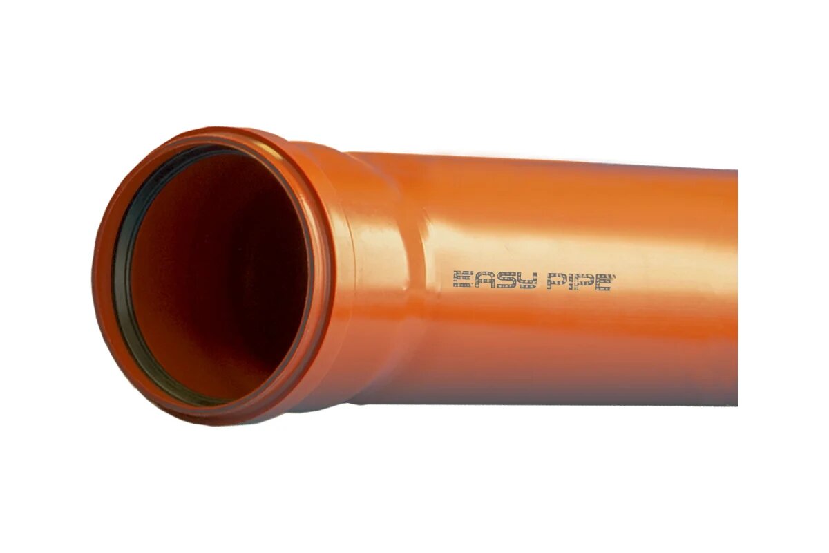 Политэк Труба наруж.110х34х1000 раструб в длине () 20001101л