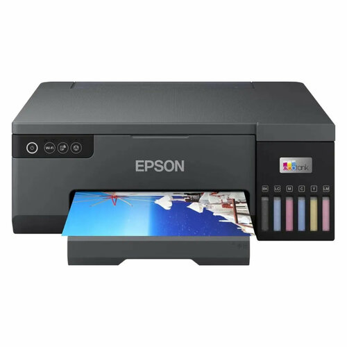 Принтер струйный Epson L8050 цветная печать, A4, с СНПЧ, цвет черный