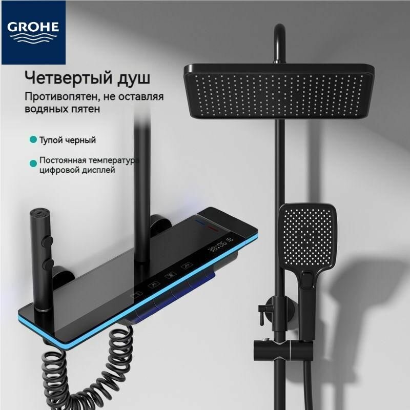 Термостатическая насадка для душа GROHE
