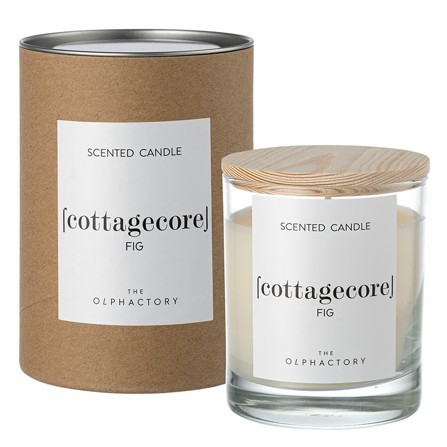 Свеча ароматическая The Olphactory, Cottagecore, Fig, 40 ч горения