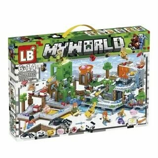 Конструктор Minecraft LB1105 My world 1019 деталей